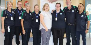 Medical support from AUSMAT