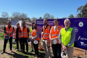 Construction is Underway on New Staff Housing