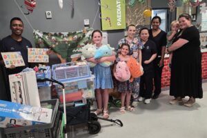 Barnawartha sisters brighten Christmas for young patients at NHW