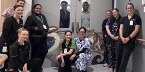 Native Animals Bring Comfort to Young Patients at NHW