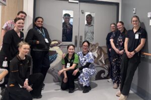 Native Animals Bring Comfort to Young Patients at NHW