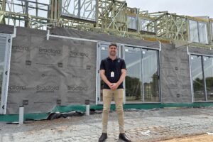 Framing Stage Completed on New Staff Housing Development