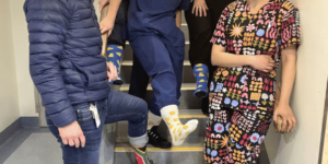 NHW steps up for Crazy Socks 4 Docs