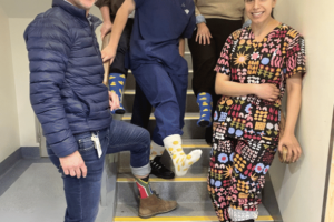 NHW steps up for Crazy Socks 4 Docs