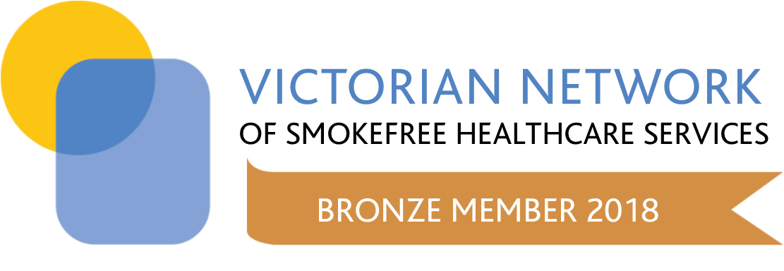 Member of the Victorian Network of Smokefree Healthcare Services